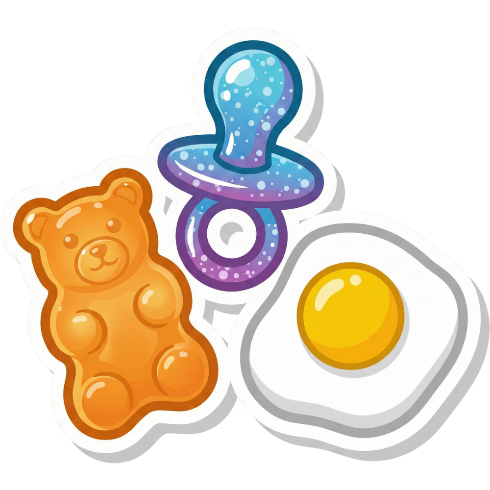 orsetti, ciucci, uova