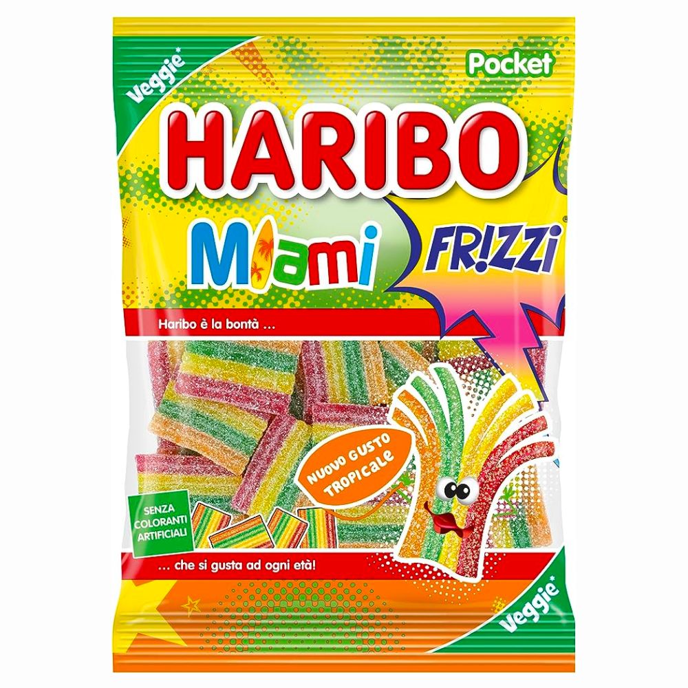 Haribo Miami, gumeni bomboni duginih boja od 100g 