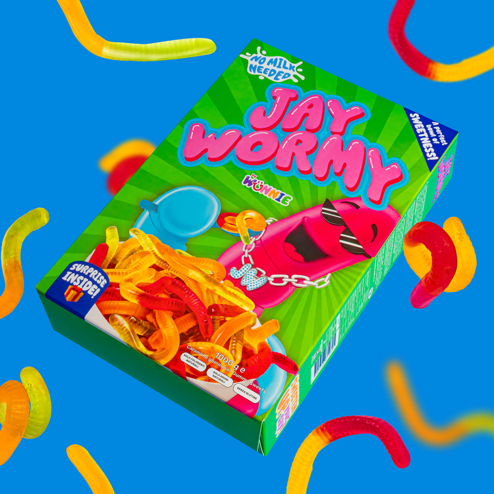 Wunnie Jay Wormy, kutija gumenih crva od 1kg 