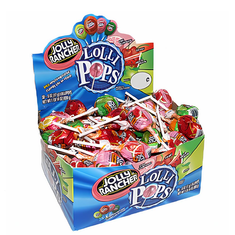 Jolly Rancher Lollipop, voćni lizalica od 16g (pakiranje od 50) 