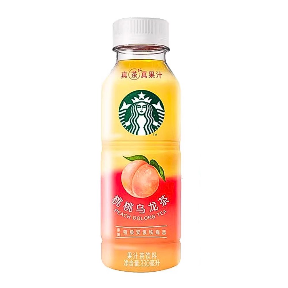 Starbucks Oolong Peach, oolong čaj s okusom breskve od 330ml 