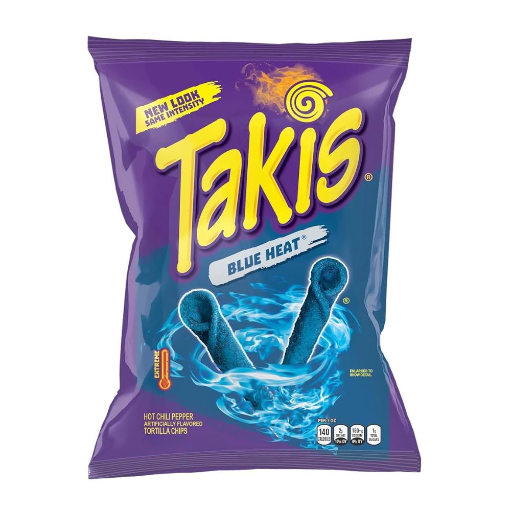 Takis Blue Heat, ljuti tortilja čips od 65g 