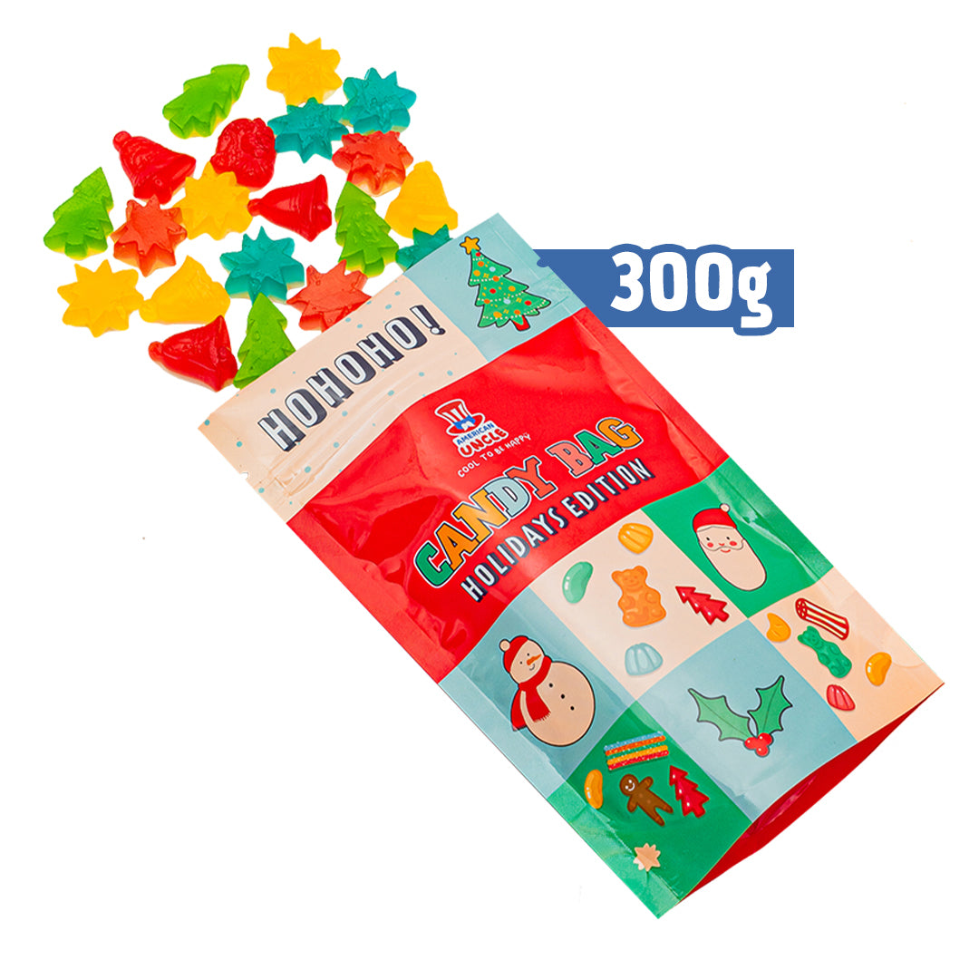 Candy mix Praznično izdanje, vrećica gumenih bombona od 300g 