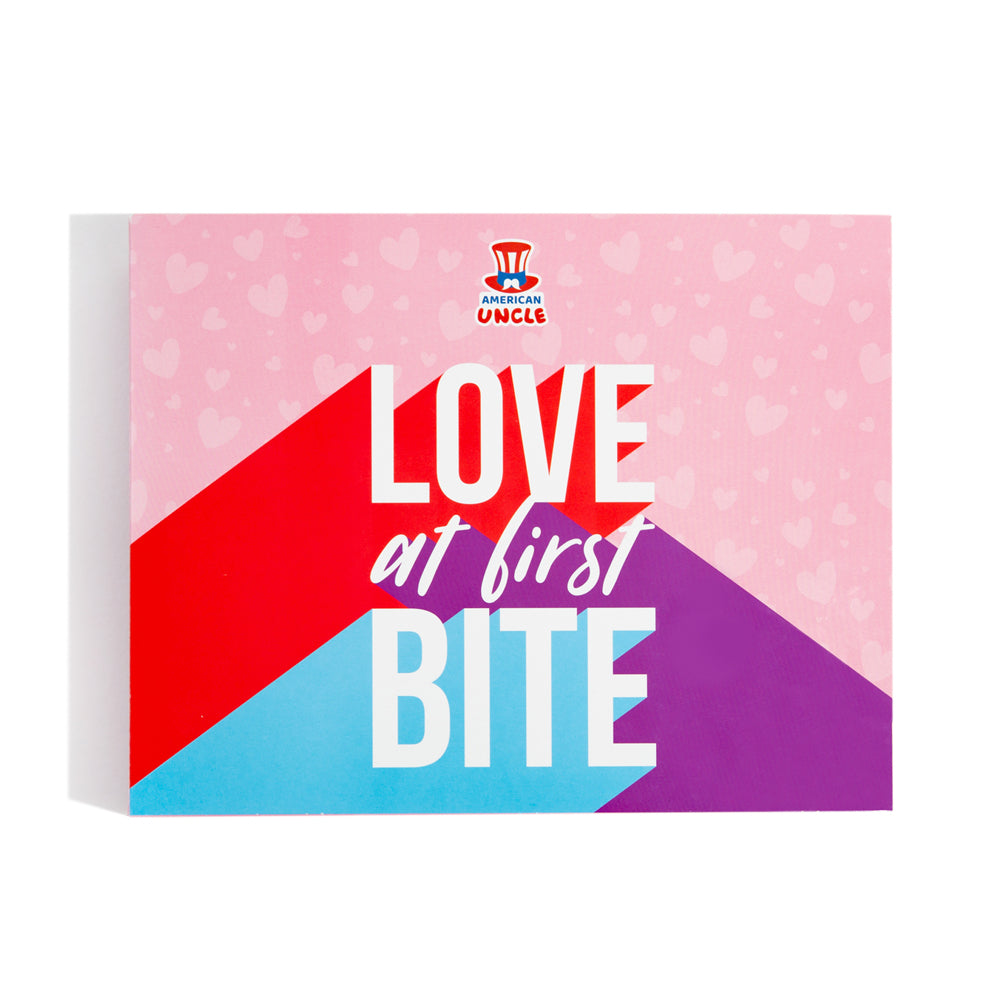 Love Bites Box, pakiranje od 12 kutijica čokoladica i bombona 