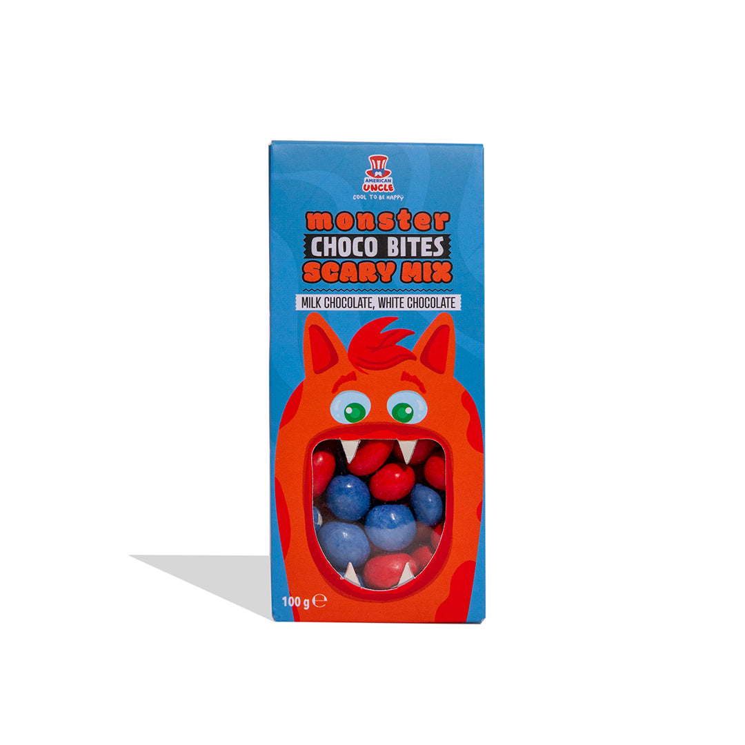 Candy box + Scary mix (Macaroni, Čokoladne kuglice, Čokoladni zalogaji) 