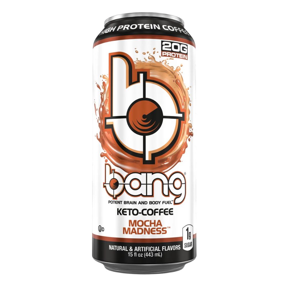 Bang Energy Keto Coffee Mocha Madness, energy drink s okusom mocha od 473ml 