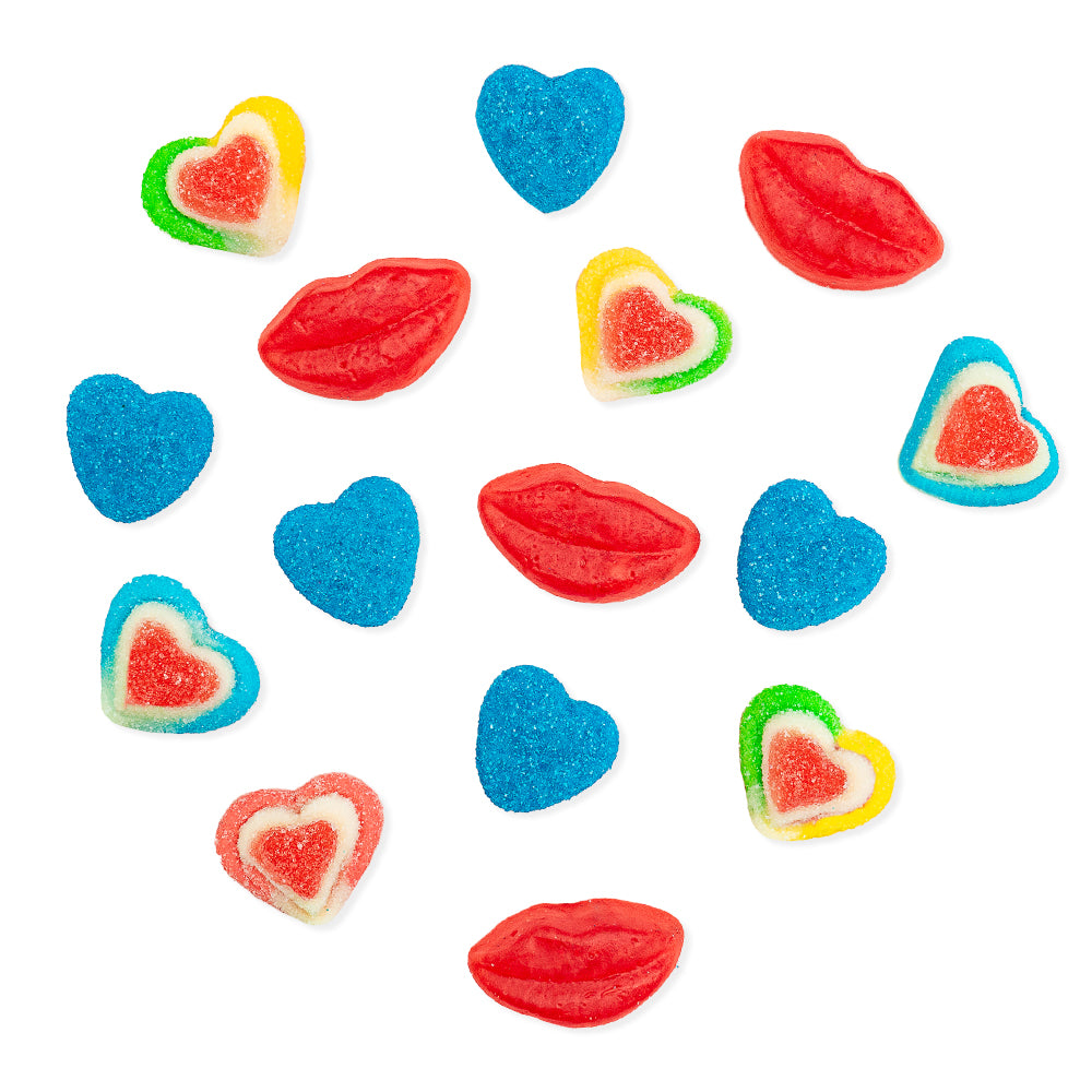 Candy mix - Love edition, pakiranje od 250g gumeni bomboni 