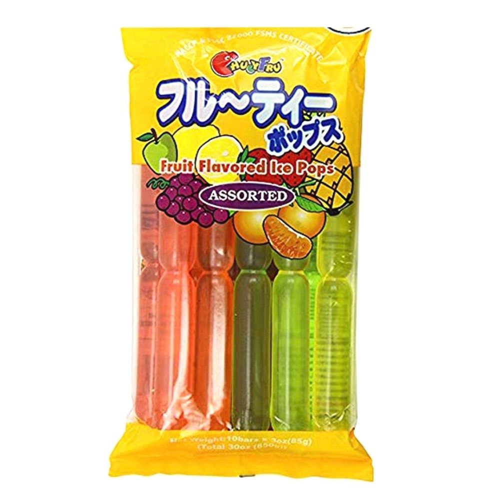 Chuy Fru Fruit Flavored Ice Pop Assorted, žele od voćnog okusa od 850g 