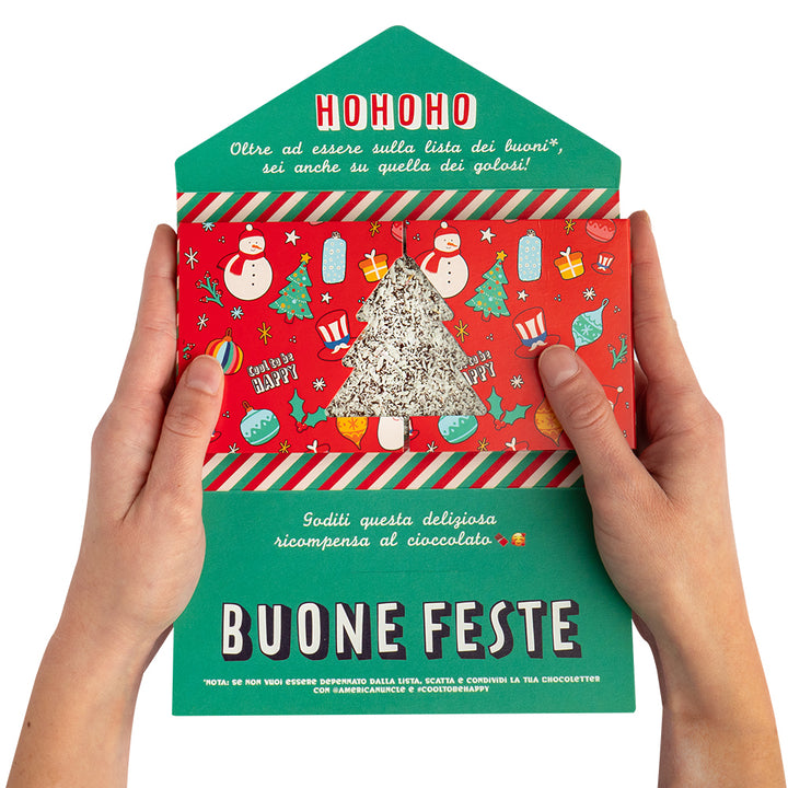ChocoLetter Dark Choco & Coconut, ručno rađena tamna čokolada s kokosovim mrvicama od 100g 