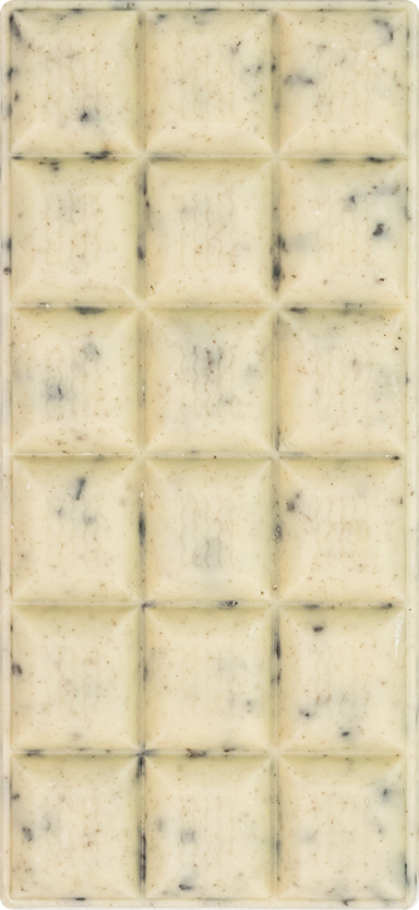 ChocoLetter Cookies & Cream, ručno izrađena bijela čokolada s komadićima keksa od 100g 
