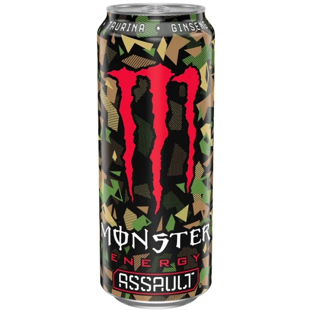 Monster Assault, napitak s ginsengom od 500ml | OŠTEĆENO 