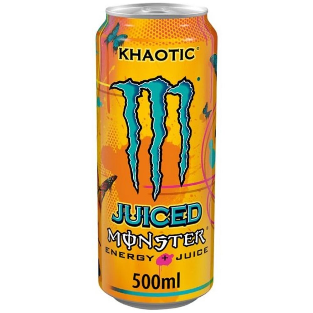 (Čudovište koje nije za kolekciju, oštećeno) Monster Khaotic, energy drink s okusom naranče od 500 ml 