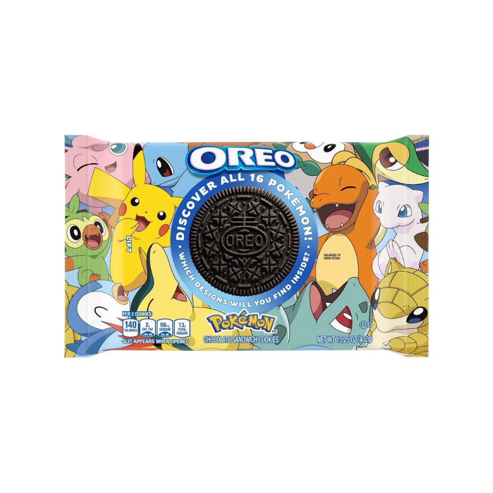 Oreo Pokémon Limited Edition, Oreo čokoladni keksi od 432g 
