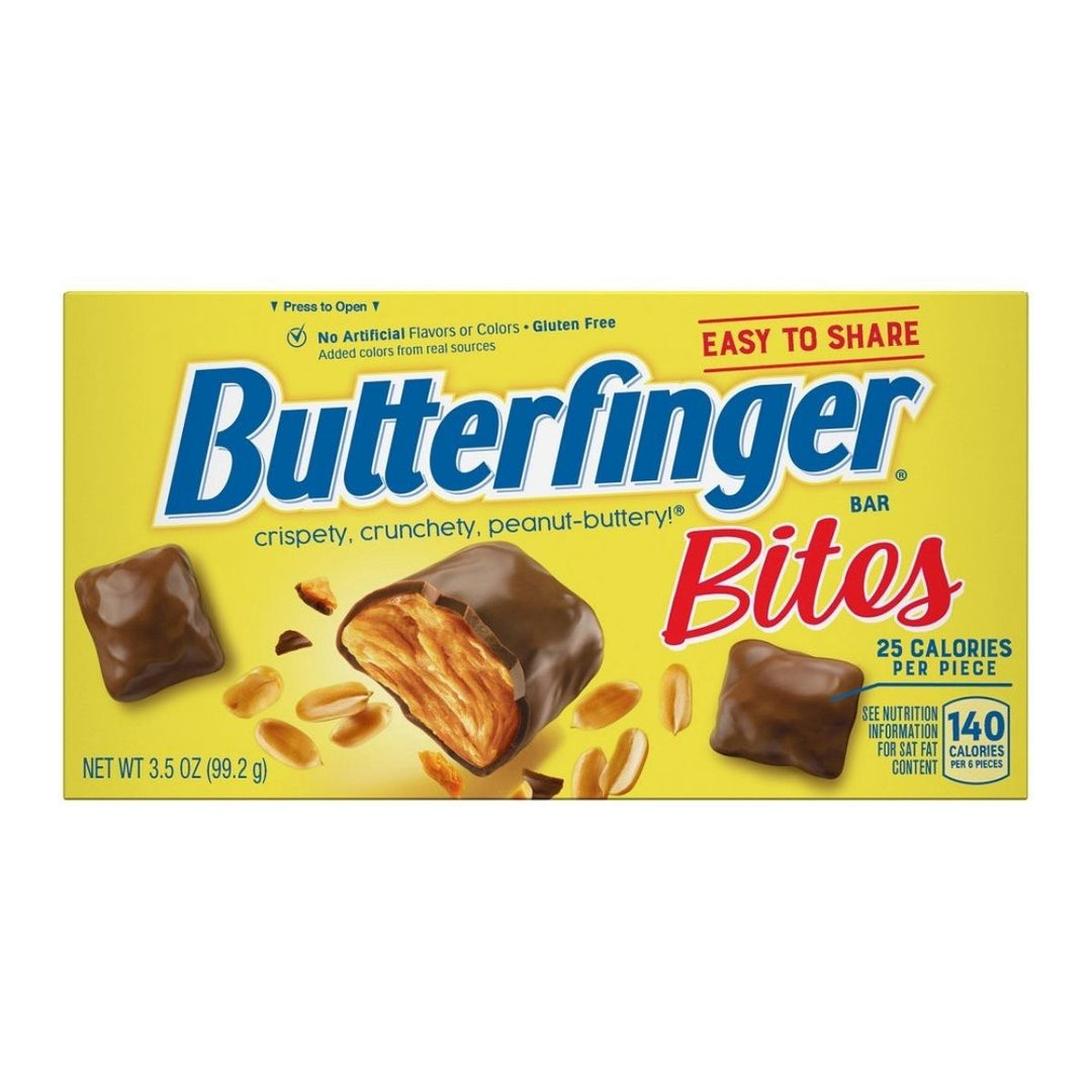 Butterfinger Bites, mini čokoladice punjene hrskavim maslacem od kikirikija od 99g 