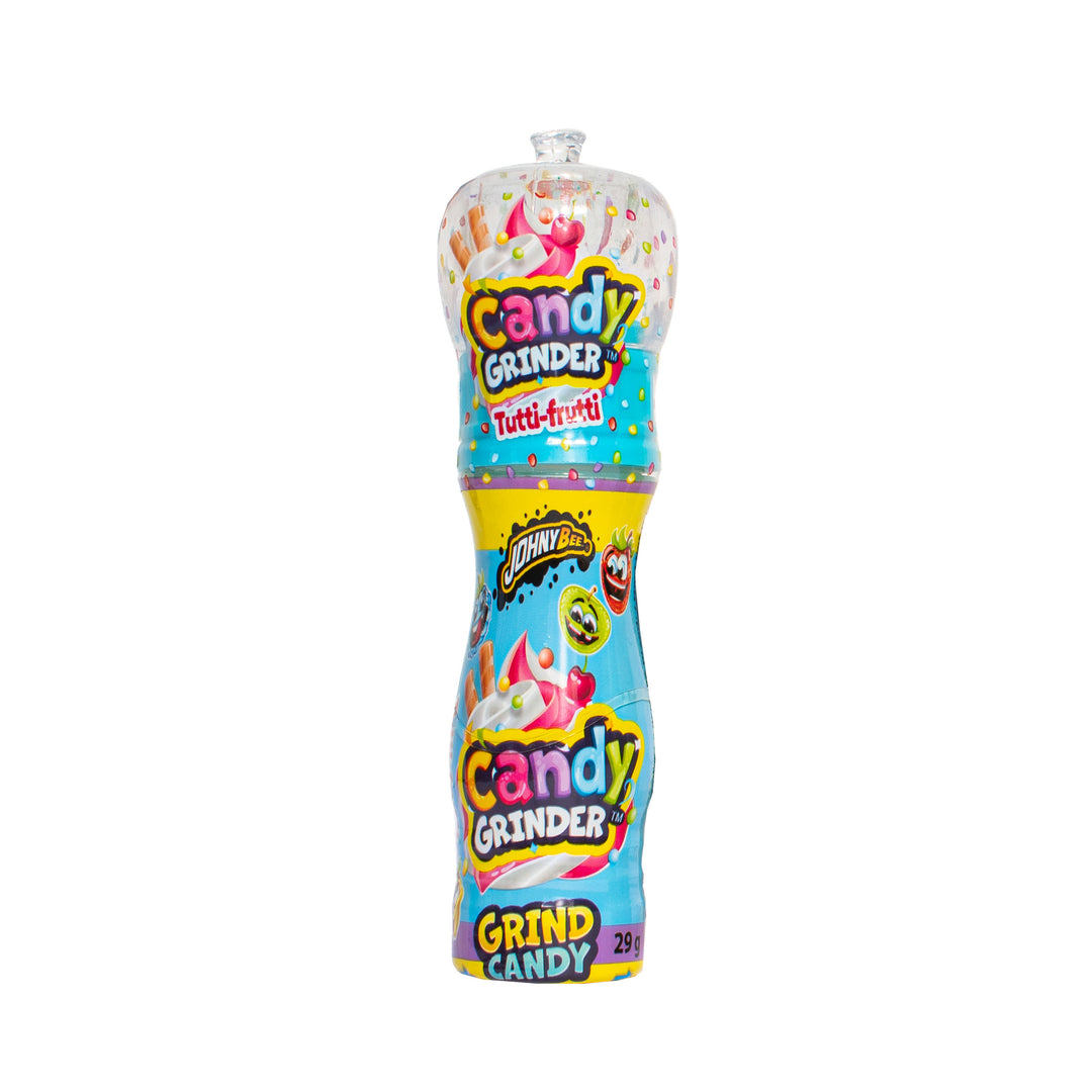 Johny Bee Candy Grinder Blue Raspberry, kiseli bomboni s okusom borovnice od 29g 