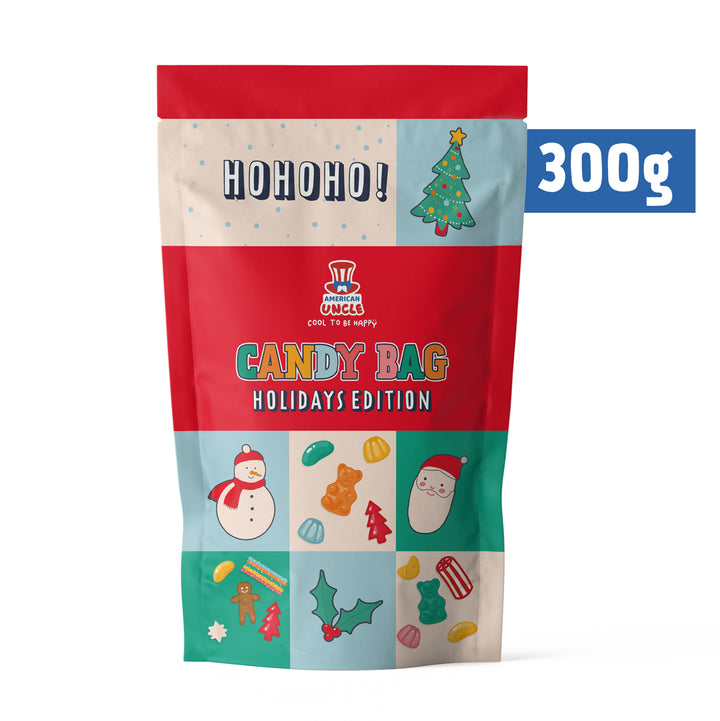 Candy mix Praznično izdanje, vrećica gumenih bombona od 300g 