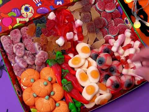 Candy box + Scary mix (Macaroni, Čokoladne kuglice, Čokoladni zalogaji) 