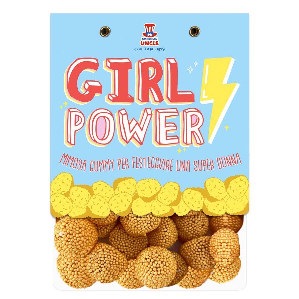 Mimosa Gummy, vrećica gumenih bombona za super ženu od 80 g 