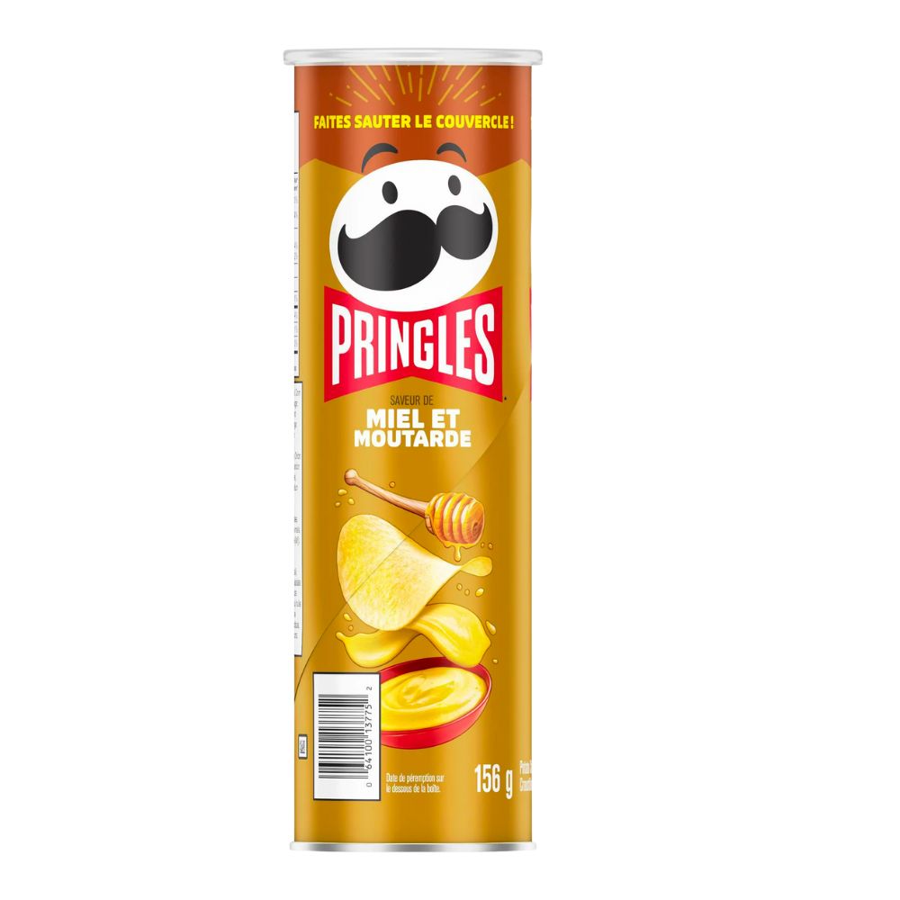 Pringles Honey Mustard, čips s medom i senfom od 158g 
