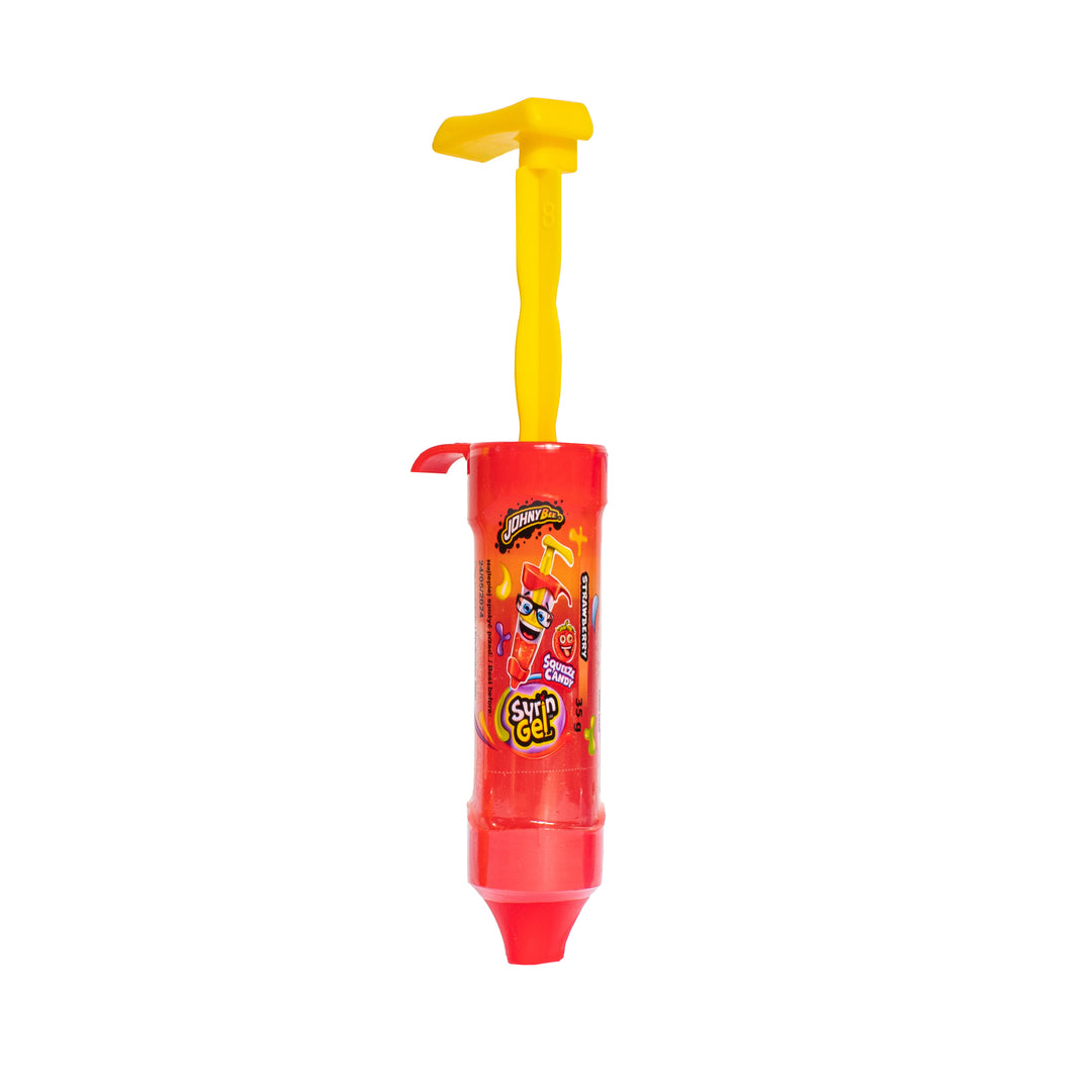 Johny Bee Syring Gel Strawberry, gel bombon od jagode od 35g 